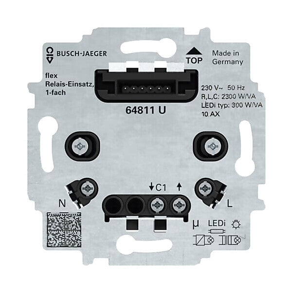 Busch-Jaeger Relais-Einsatz flex 64811 U